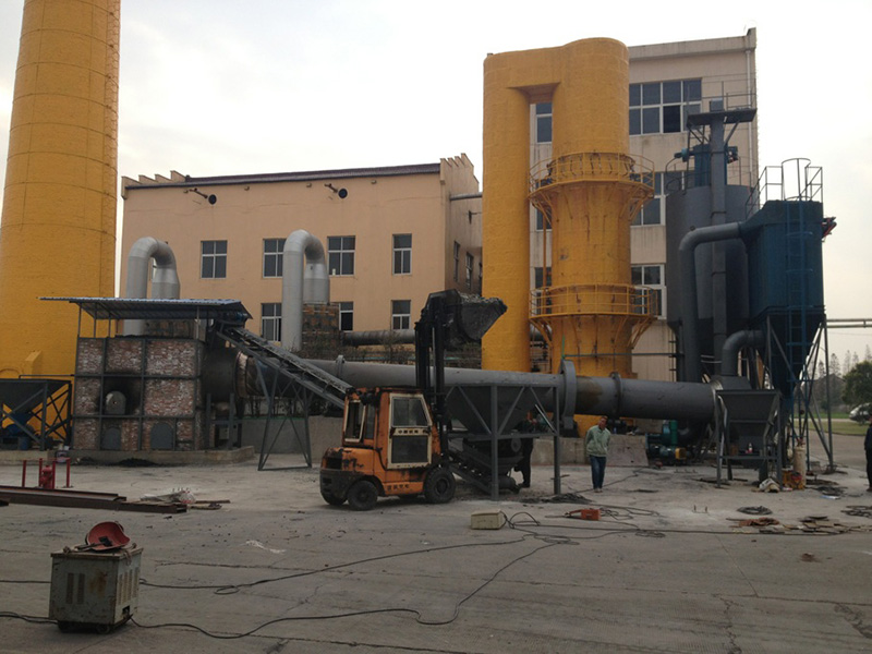 污泥烘干、焚燒使用現(xiàn)場(chǎng)