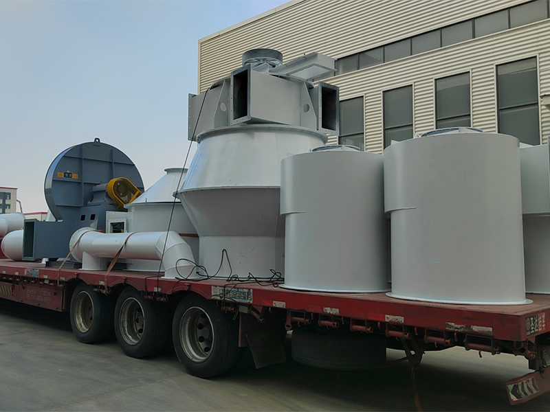 發(fā)往廣西賀州市高效三分離500選粉機