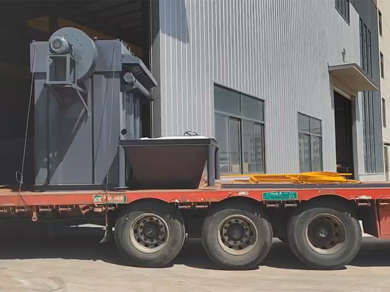 發(fā)往河南滎陽DMC_96單機除塵器